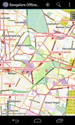 Bangalore Map android App screenshot 12