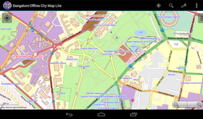 Bangalore Map android App screenshot 1